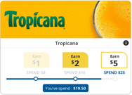 Personalised challenges - Tropicana example