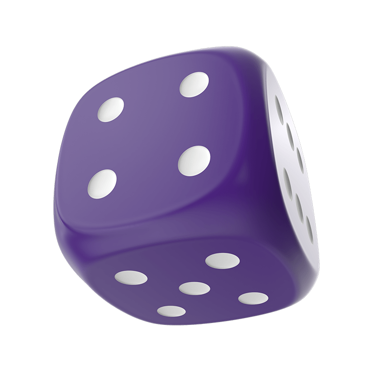 Purple dice
