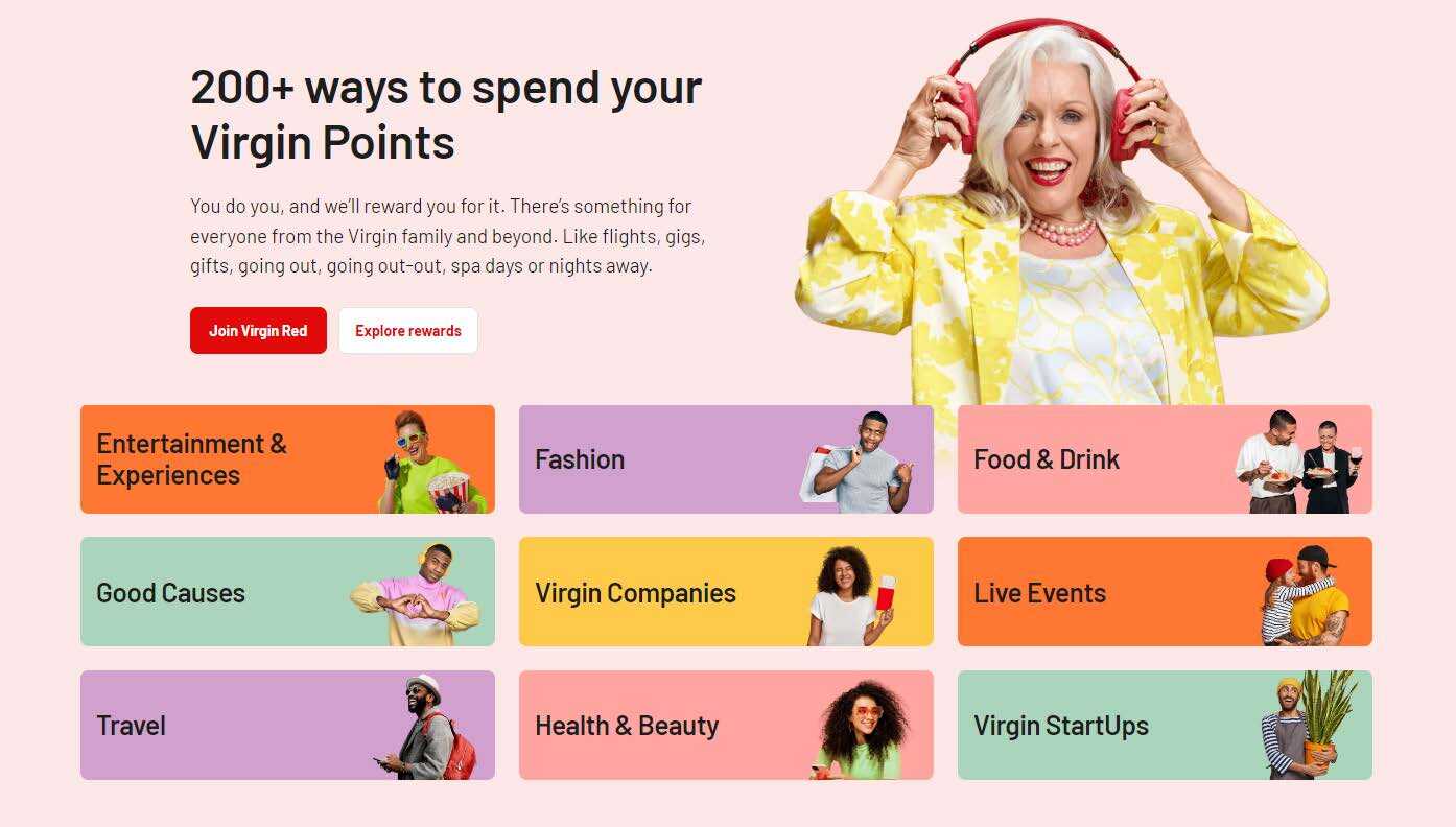 Virgin Red Rewards