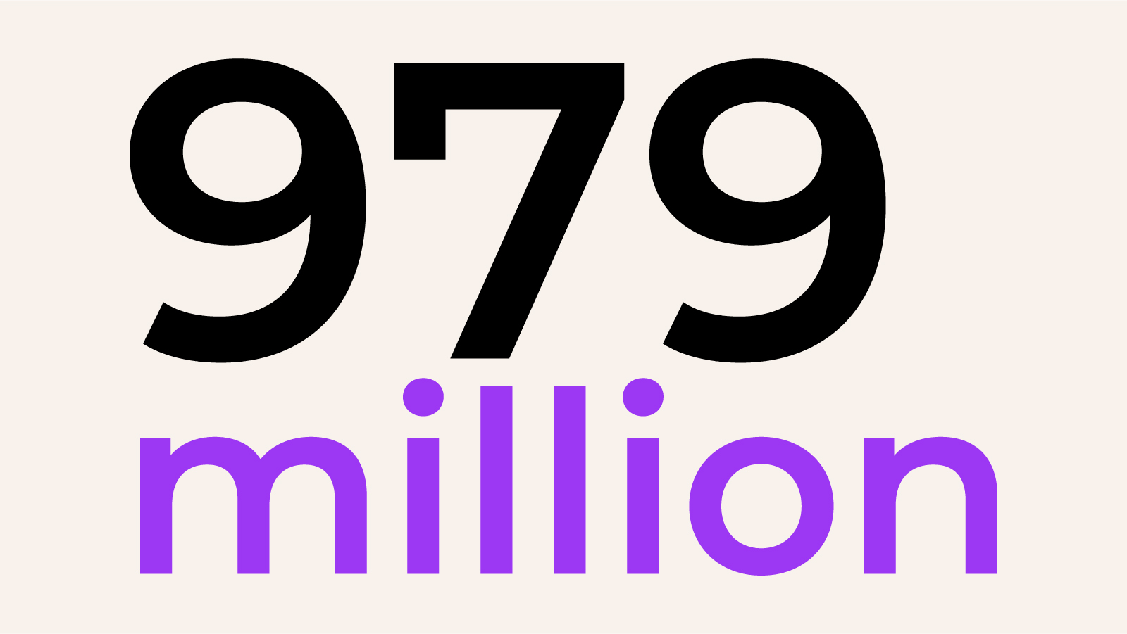979 million