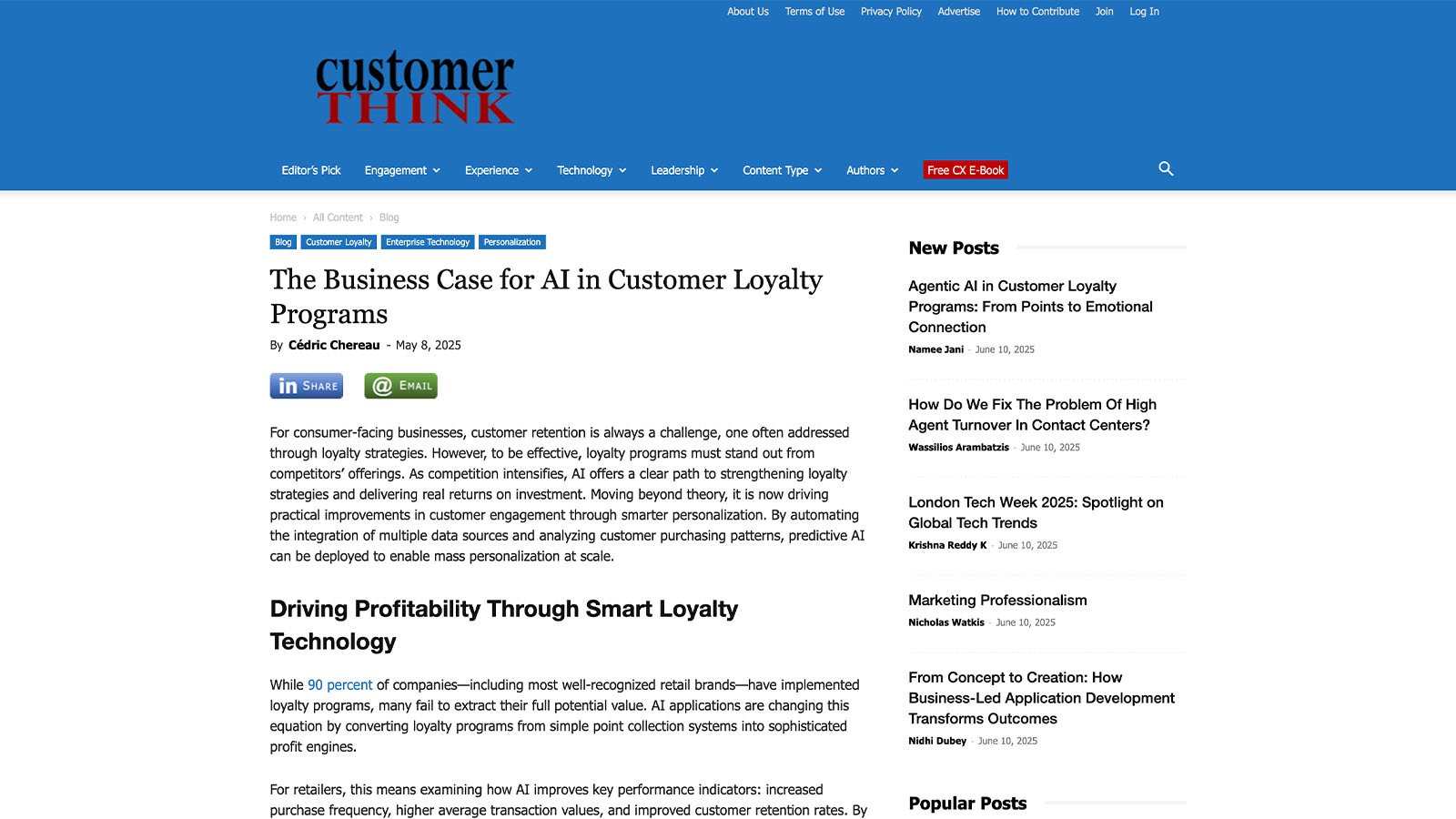 Business Case for AI in Loyalty Programs at Scale