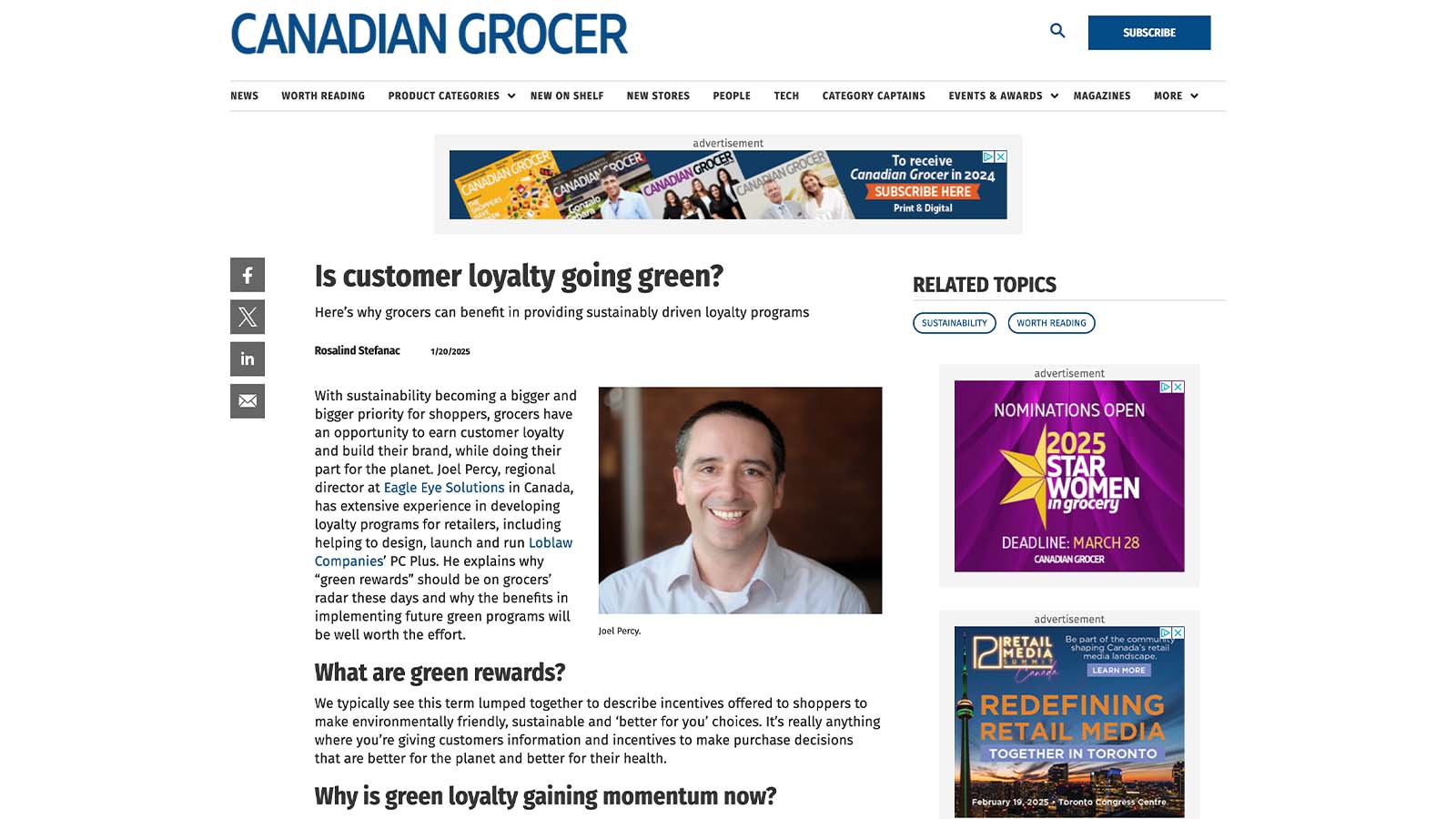 Is customer loyalty going green?