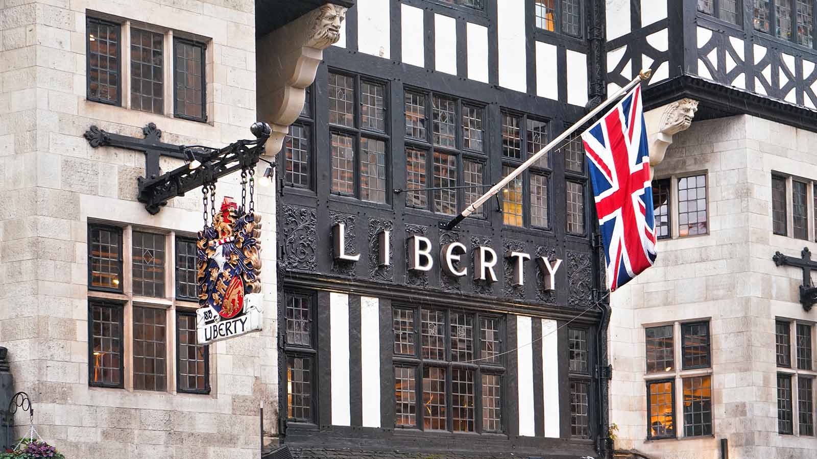 Liberty department store, London UK