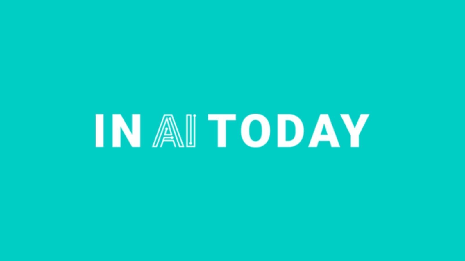 IN AI TODAY logo in white text on teal background