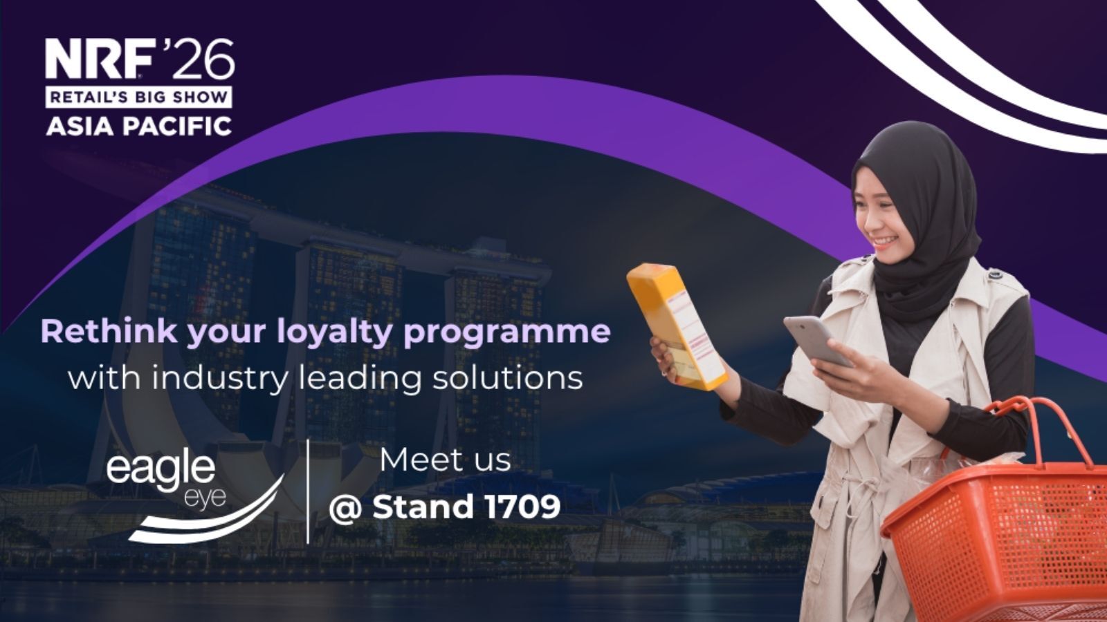 Eagle Eye promotes retail loyalty solutions at NRF 2026 Asia Pacific Stand 1709