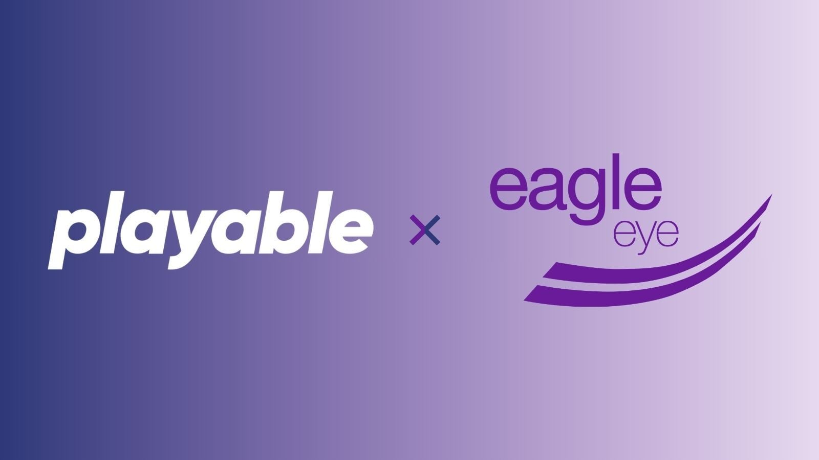 Eagle Eye and Playable partnership logo: gamified loyalty and personalized promotions for retail