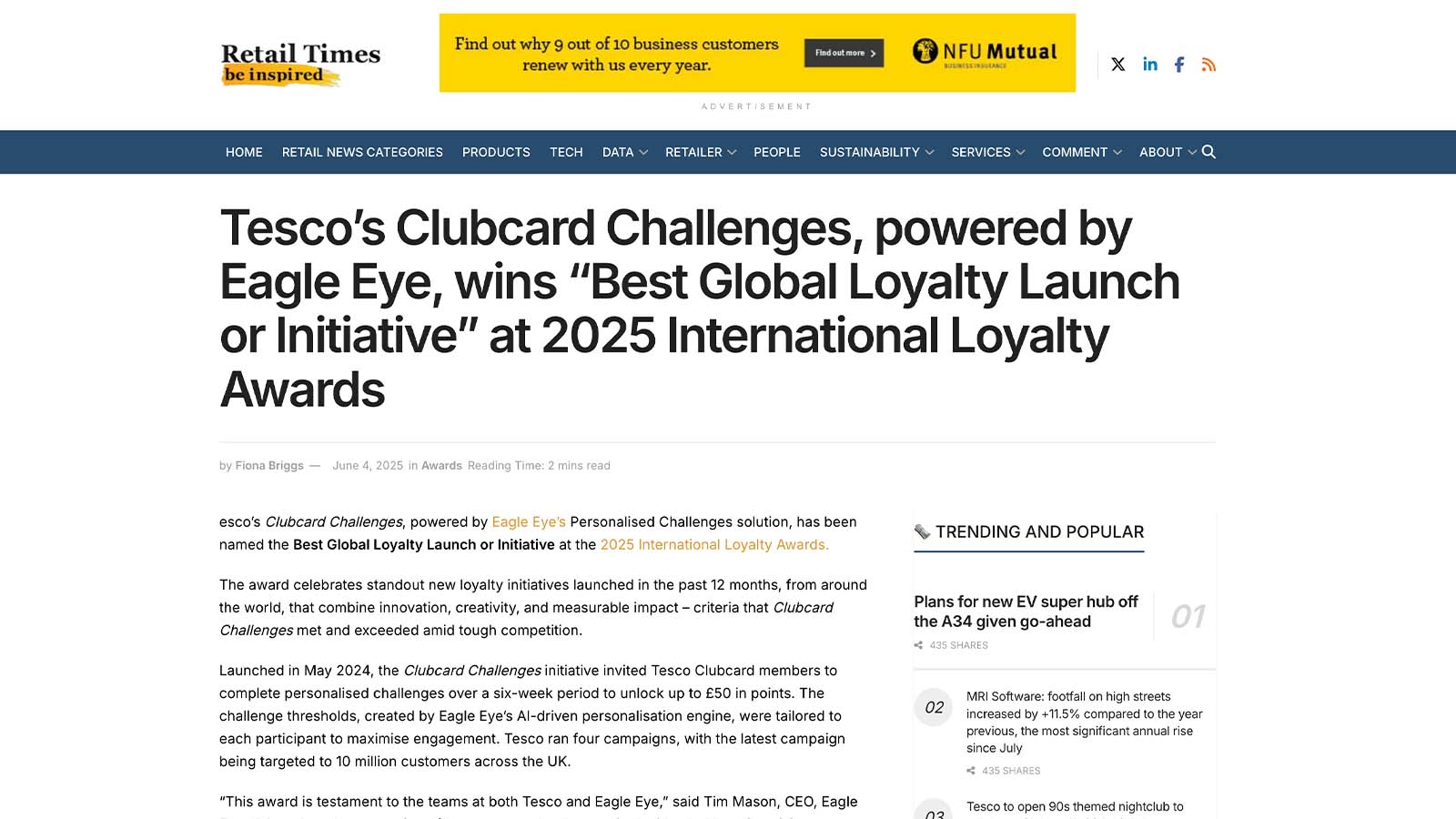 What Made Tesco's Clubcard Challenges a Global Loyalty Winner