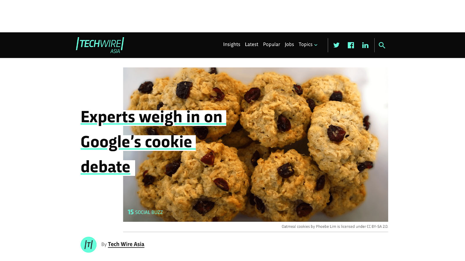 Experts weigh in on Google's cookie debate - Tech Wire Asia