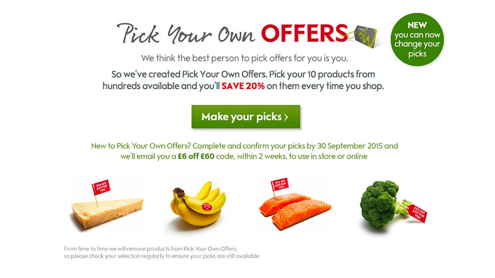 Waitrose pick your own offers